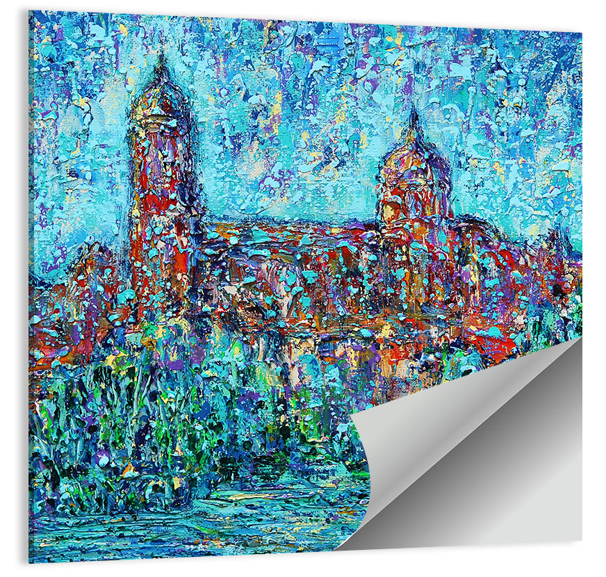 Salamanca Dual Domes Reflection Wall Art