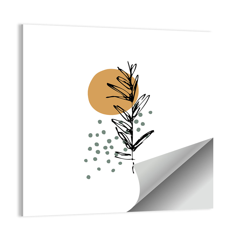 Ink Botanical Sun Study Wall Art