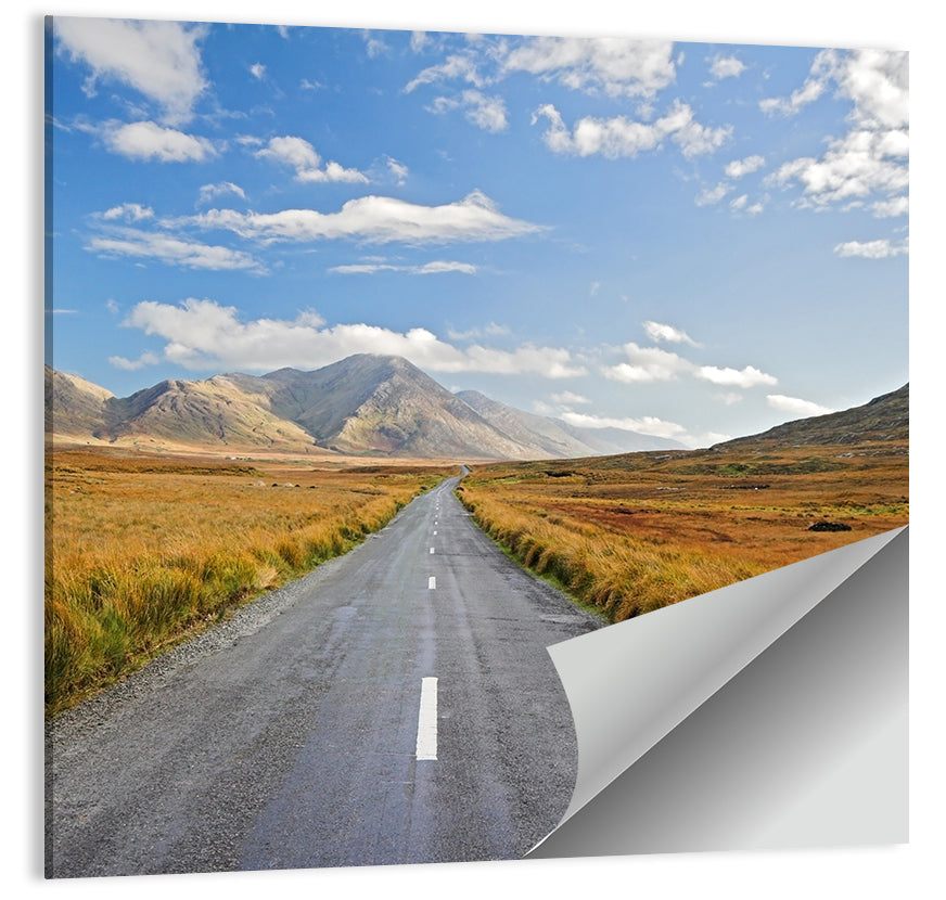 Autumn Mountain Road Wall Art