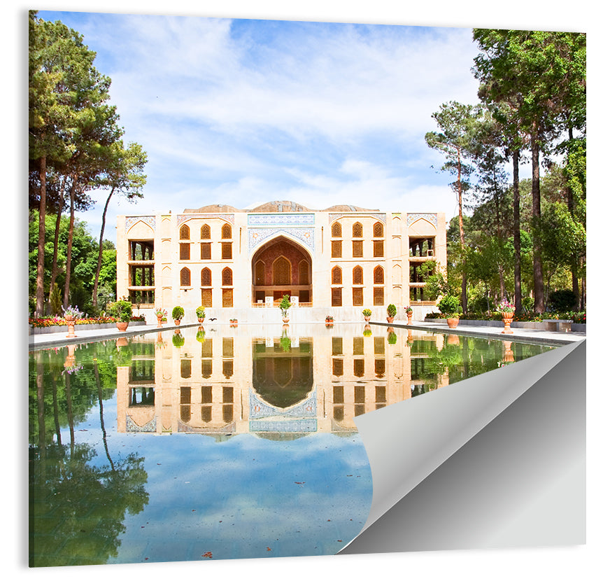 Fin Garden Palace Reflection Wall Art