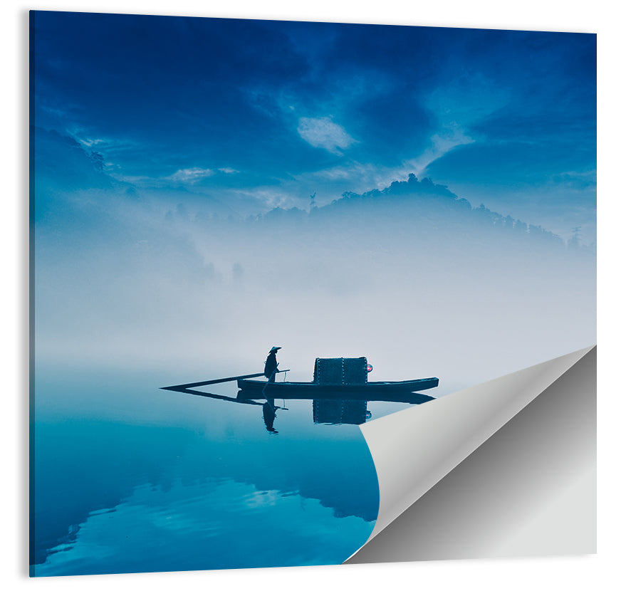 Dongjiang Lake Morning Wall Art