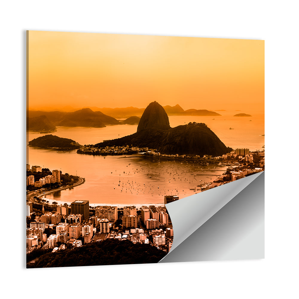Sugarloaf Over Guanabara Bay Wall Art