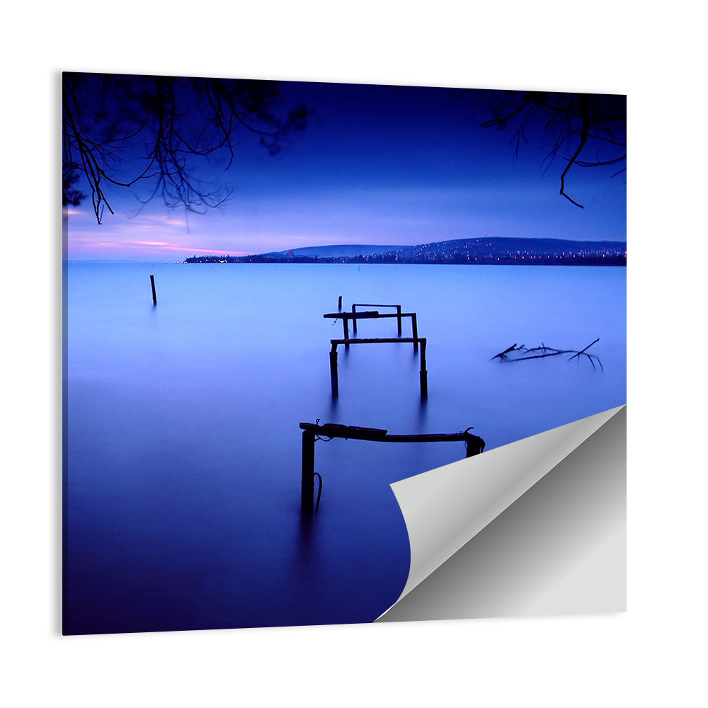 Lake Balaton at Twilight Wall Art