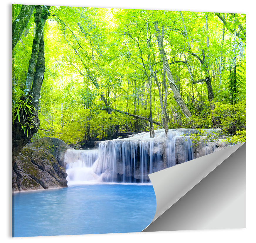 Erawan Falls, Kanchanaburi Wall Art