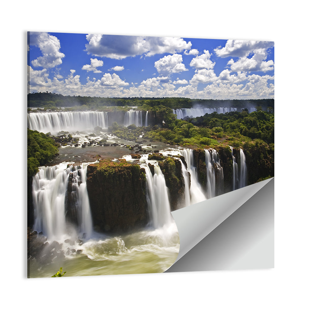 Iguazu Falls River View Wall Art