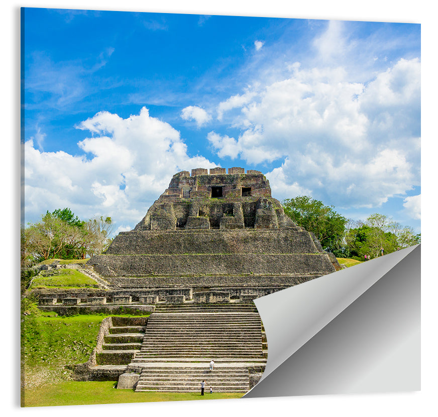 El Castillo at Xunantunich Wall Art