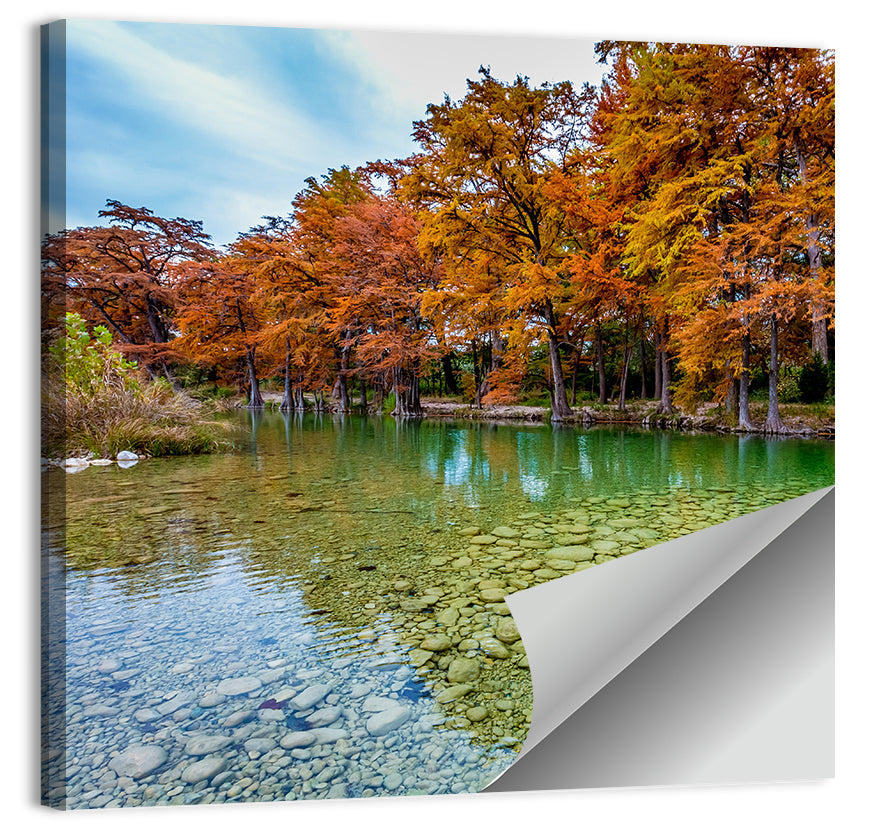 Frio River at Garner State Park Wall Art