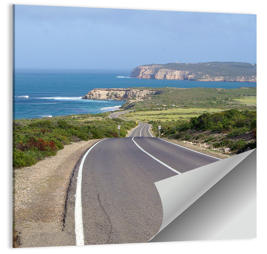 Inneston Coastal Road Wall Art