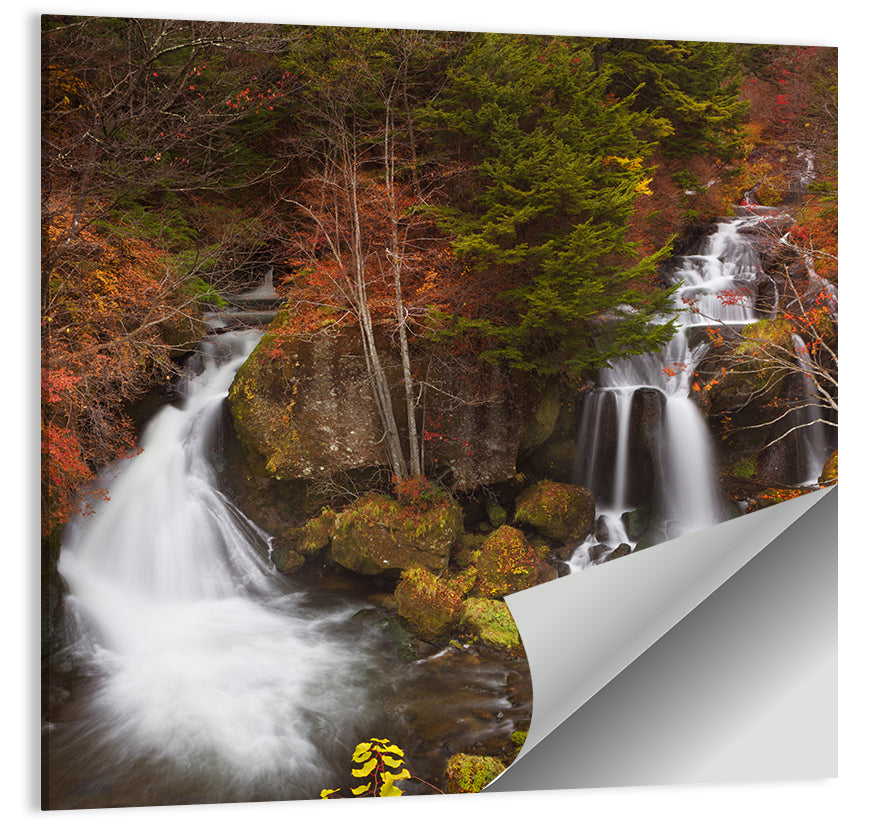 Ryuzu Falls Maple Cascade Wall Art