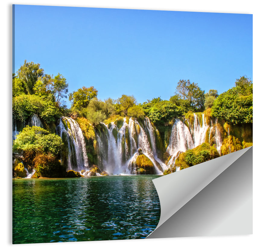 Kravice Waterfalls Wall Art