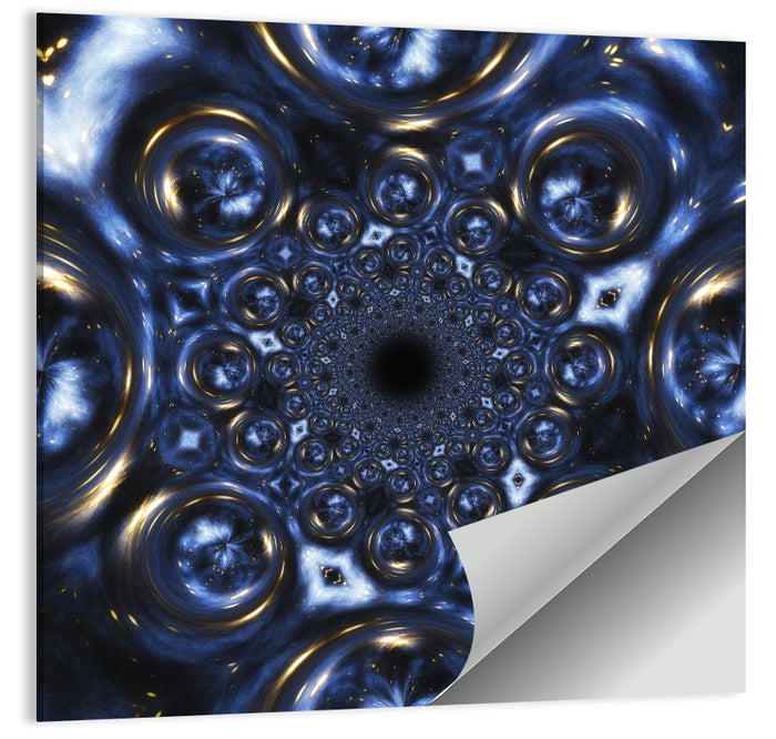 Black Hole Vortex Wall Art as a poster print