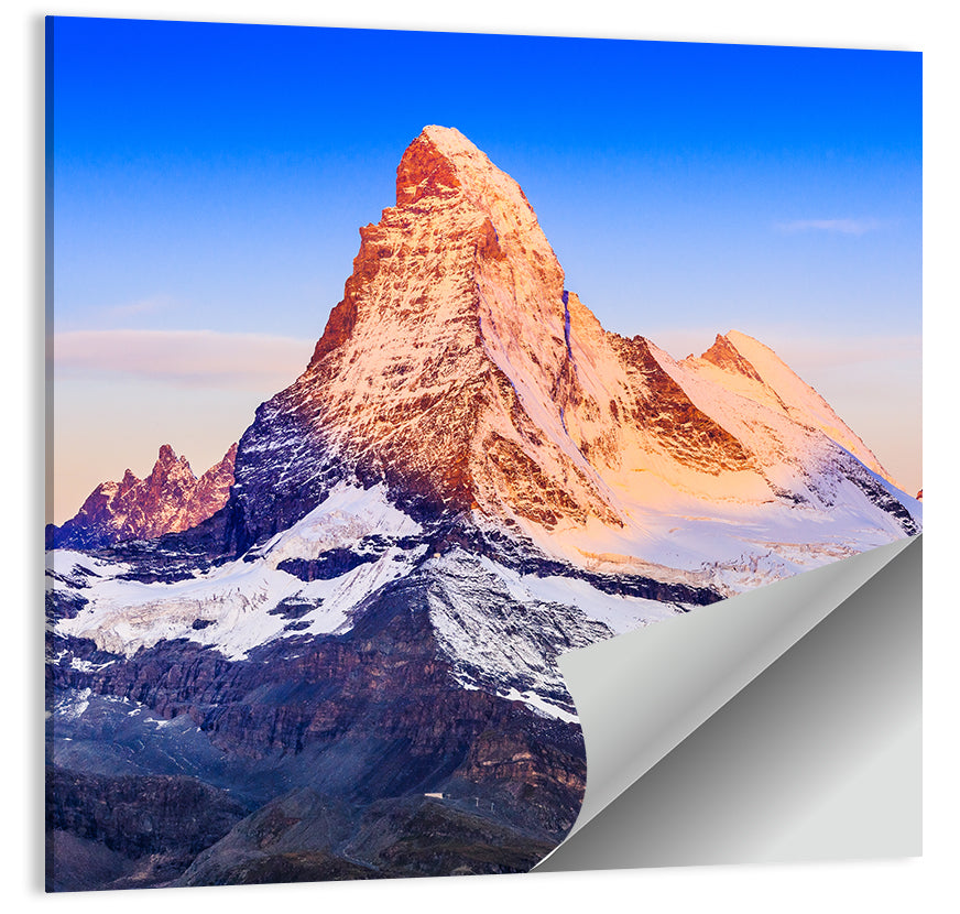 Matterhorn Sunrise Wall Art