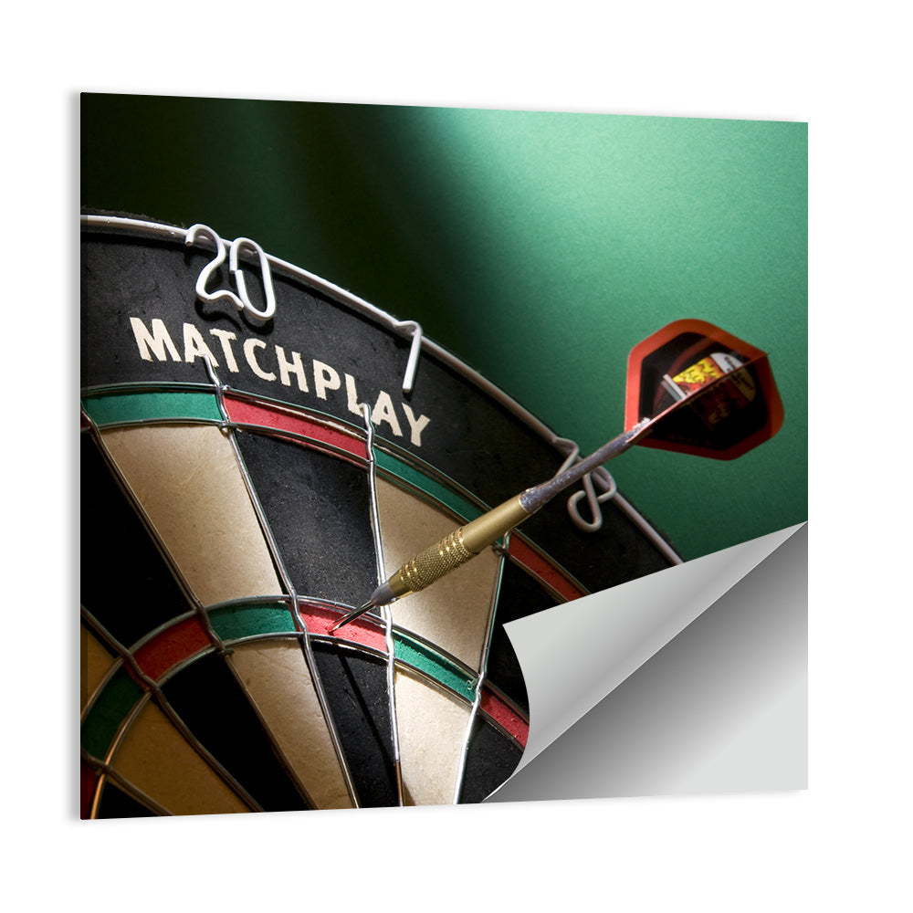 Double Twenty Dart Close-up Wall Art