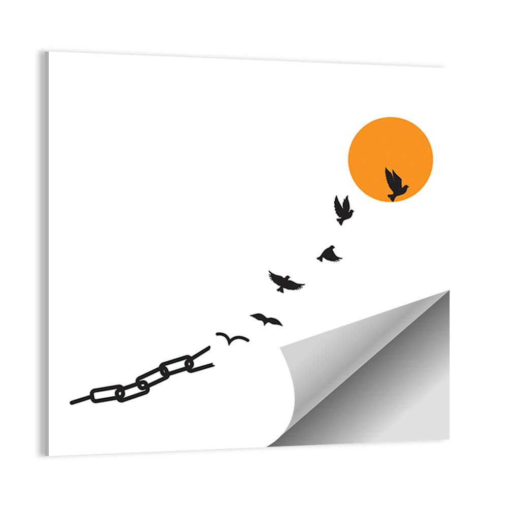 Broken Chain and Rising Sun Wall Art