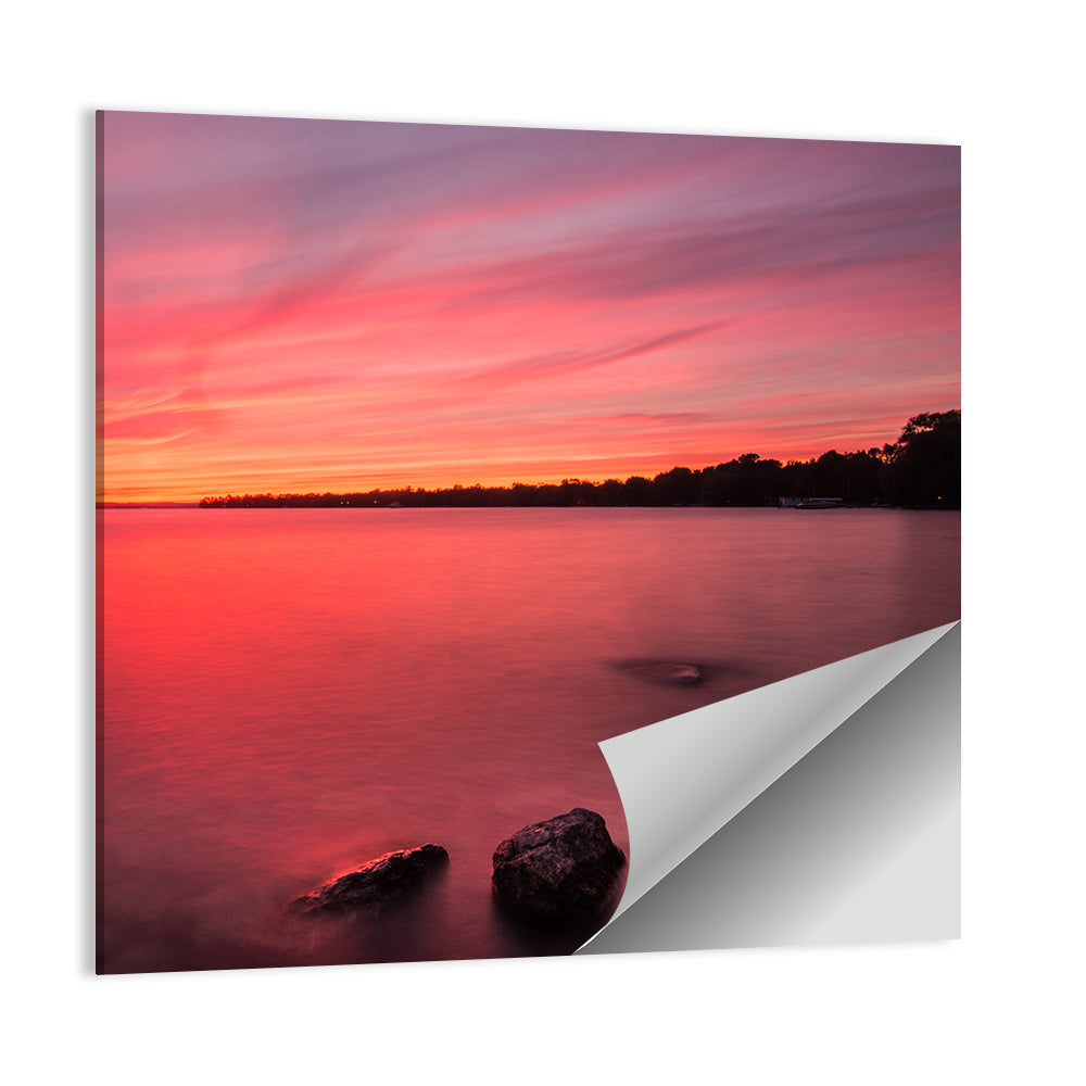 Lake Simcoe Sunset Wall Art