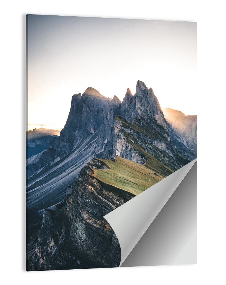 Seceda Ridge, Dolomites Wall Art