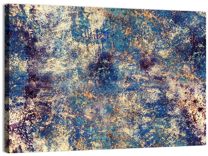 Brushstrokes Seamless Pattern Wall Art as a canvas print