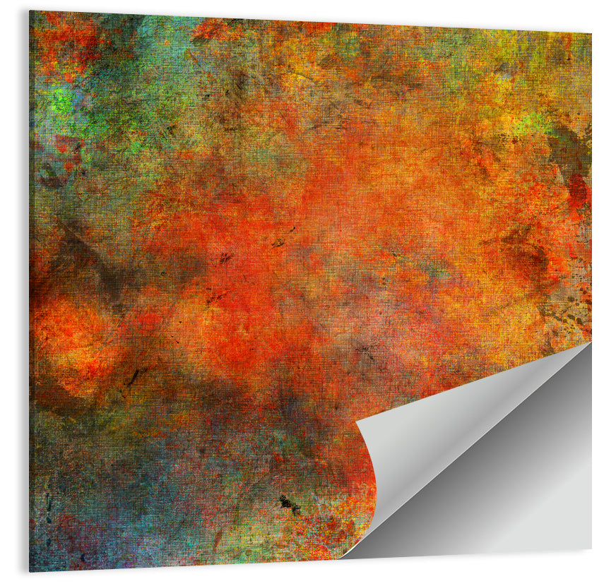 Bright Autumn Texture Wall Art