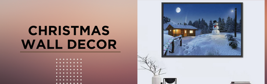 Affordable Christmas Wall Art | Canvaspiece's Wall Decor Ideas for Christmas 2023