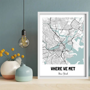 Where We Met Map