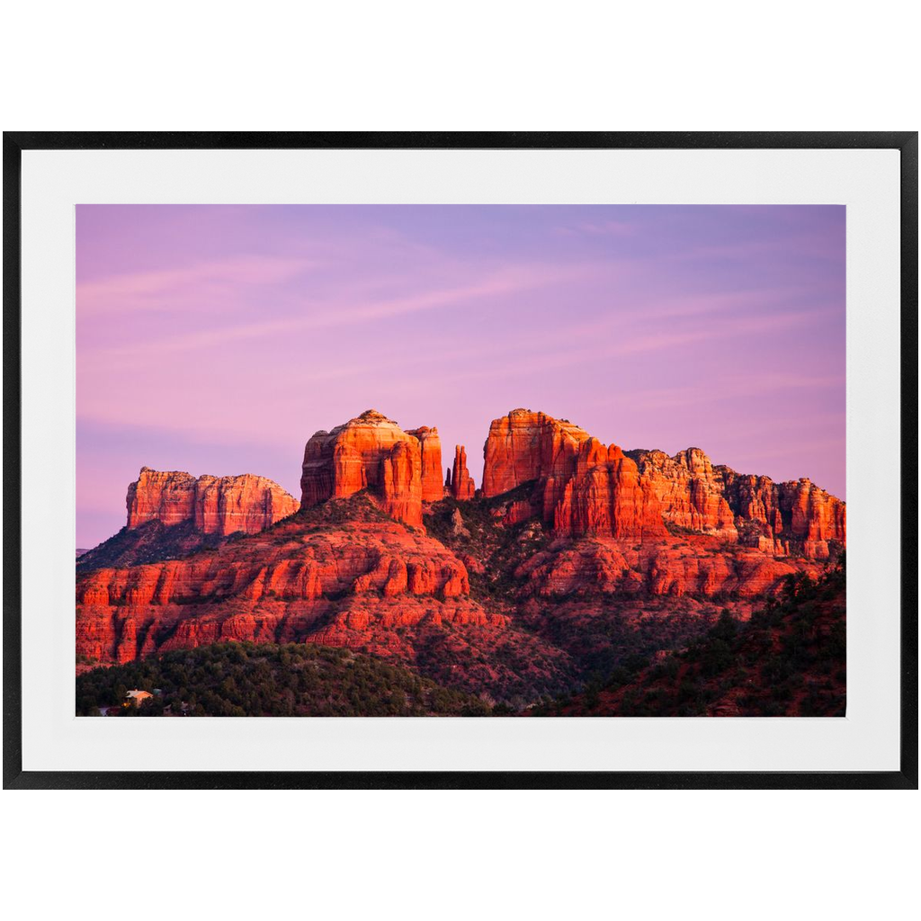 Cathedral Rock Sunset, Sedona Wall Art