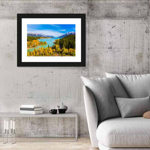 Abraham Lake Shores Wall Art