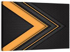 Layered Chevron Arrow Abstract Wall Art