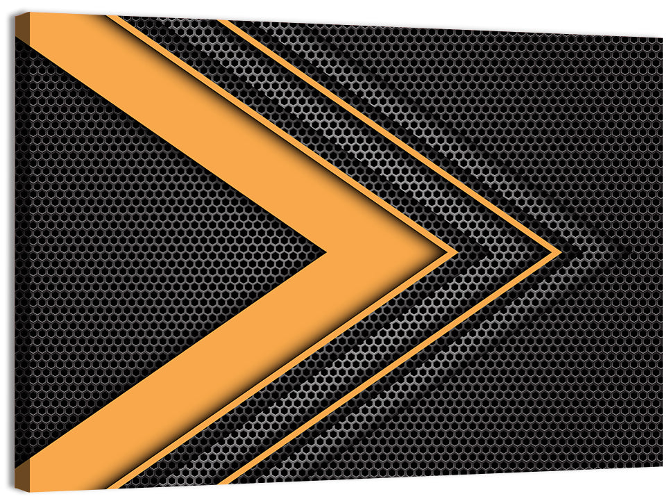 Layered Chevron Arrow Abstract Wall Art
