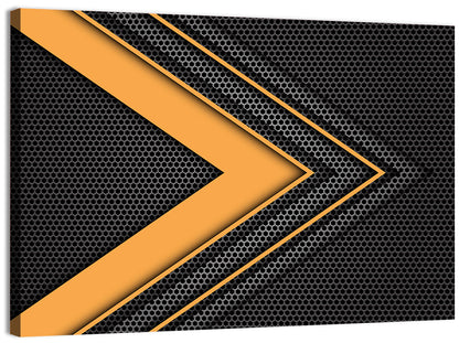Layered Chevron Arrow Abstract Wall Art