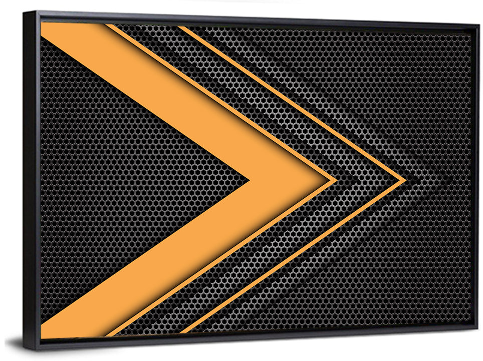 Layered Chevron Arrow Abstract Wall Art