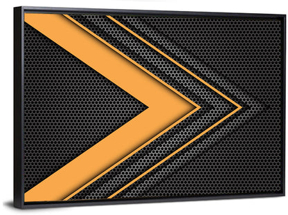 Layered Chevron Arrow Abstract Wall Art