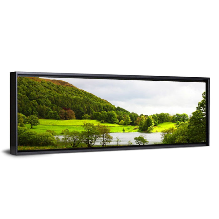 Cumbria Lake District Landscape Wall Art as a framed canvas