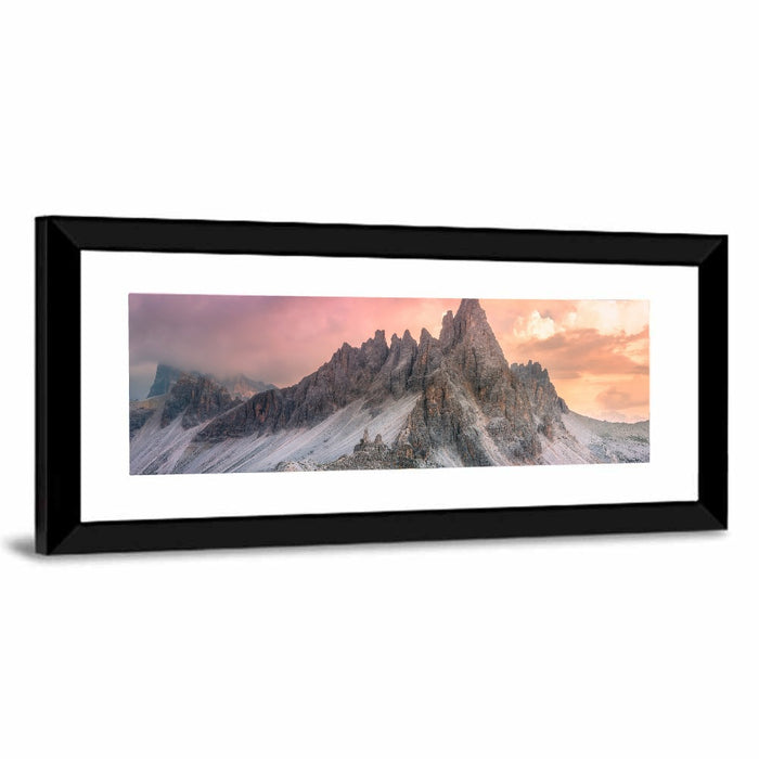 Dolomites Sunset, South Tirol Wall Art as a framed print