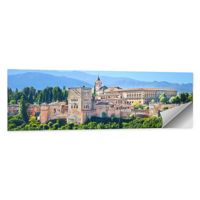 Alhambra Palace Complex Wall Art as a poster print
