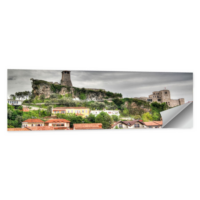 Krujë Castle Overlook Wall Art as a poster print