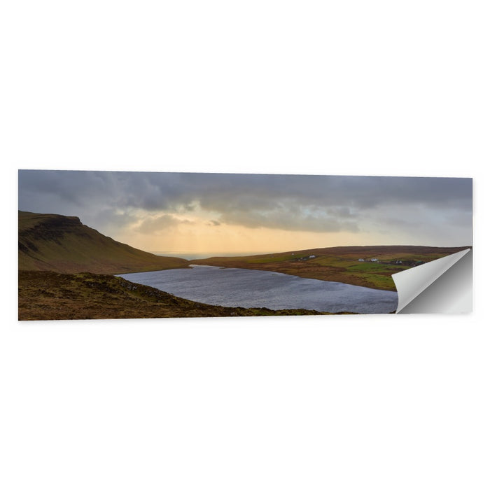 Isle of Skye Lake at Golden Hour Wall Art as a poster print
