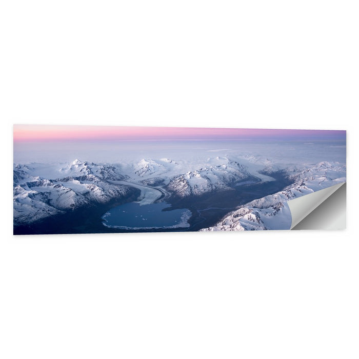 Lake George Alpenglow Wall Art as a poster print