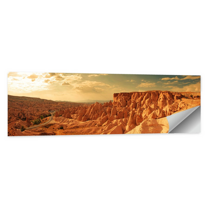 Cappadocia Sunset Valley Wall Art as a poster print