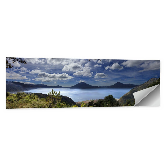 Lake Atitlán View Wall Art as a poster print
