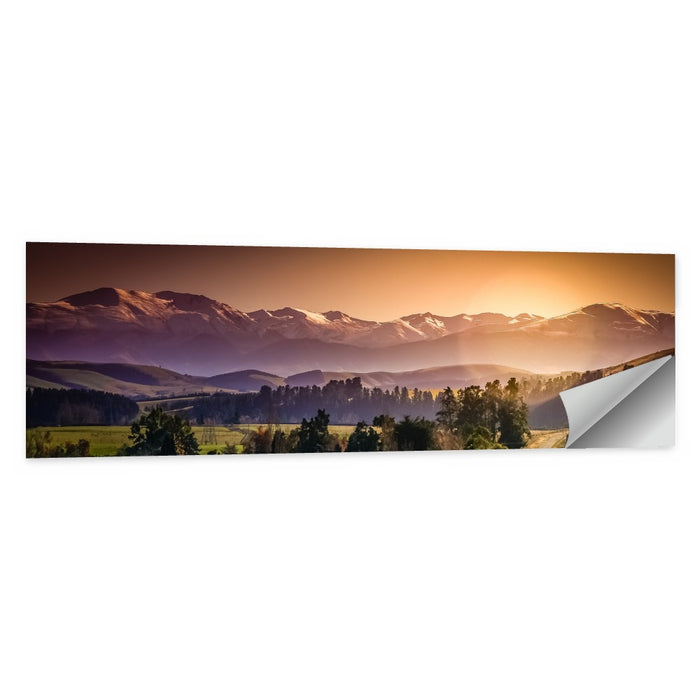 New Zealand Alps Wall Art as a poster print