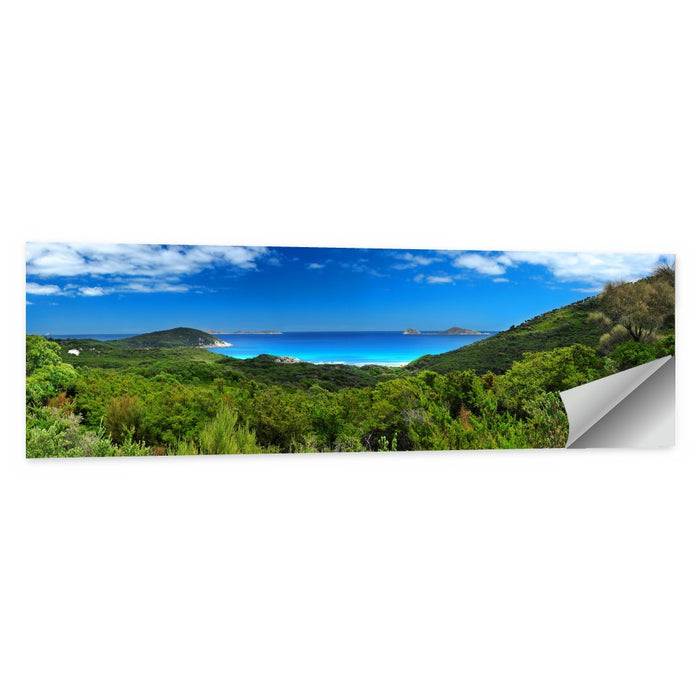 Wilsons Promontory Coastal Panorama Wall Art as a poster print