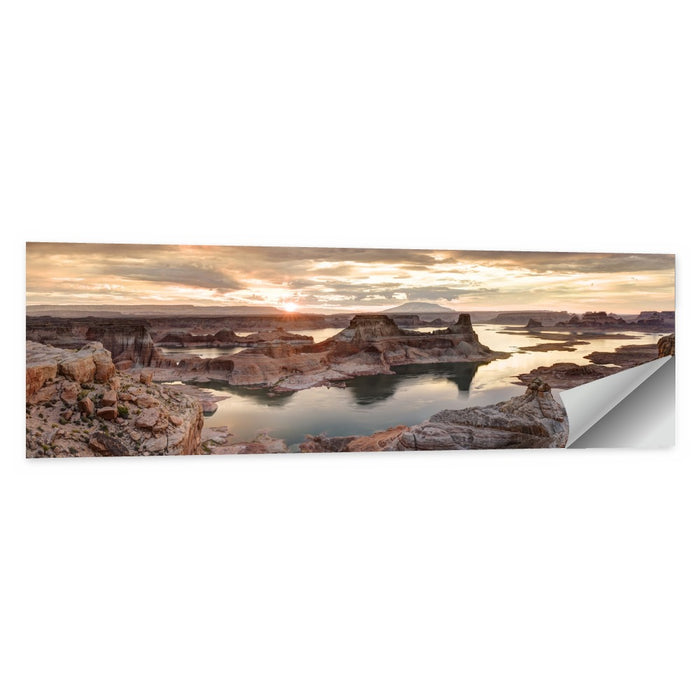 Lake Powell Sunrise Over Glen Canyon Wall Art as a poster print