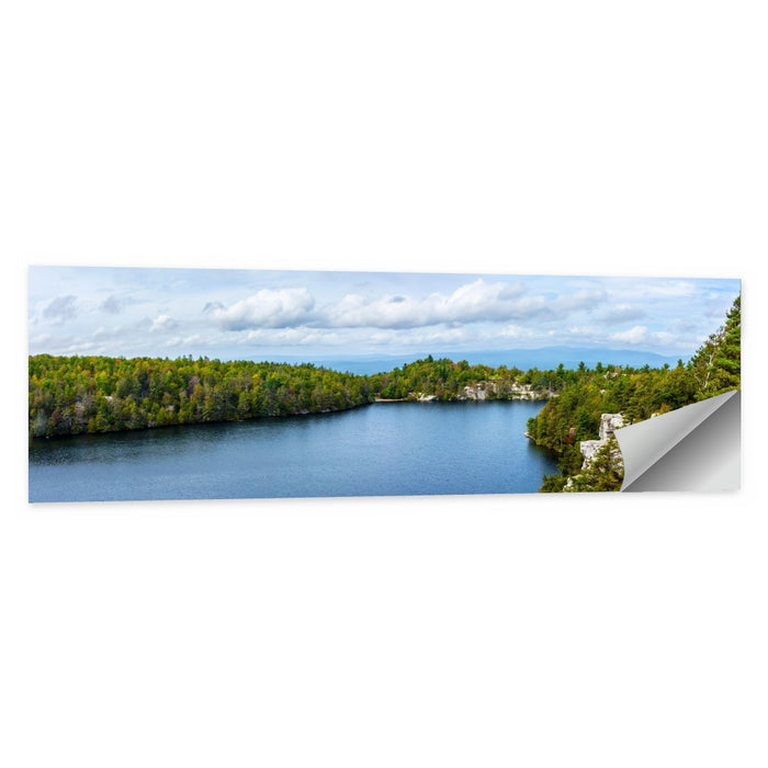 Lake Minnewaska Landscape Wall Art as a poster print