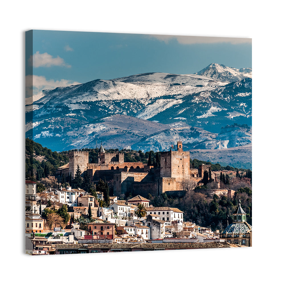 Alhambra City View Wall Art