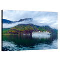 Cruise Ship on Hardanger Fjorden Wall Art