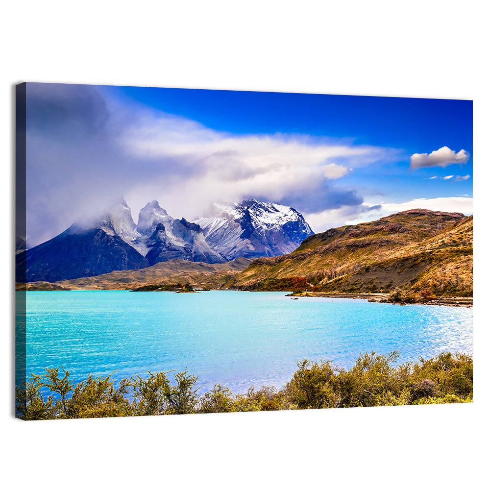 Torres Del Paine Mountain Lake Wall Art