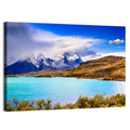 Torres Del Paine Mountain Lake Wall Art