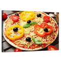 Pizza Ingredients Close-up Wall Art