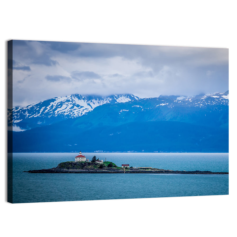 Five Finger Lighthouse, Mud Bay, Alaska Wall Art, canvas print, landscape