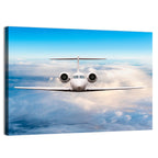 Private Jet in Flight Wall Art